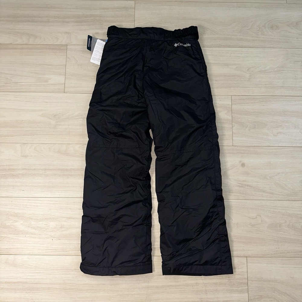 Columbia Snow Pants Youth Size Medium Black Outgrown Insulated Snowboard Ski NEW - Picture 3 of 9